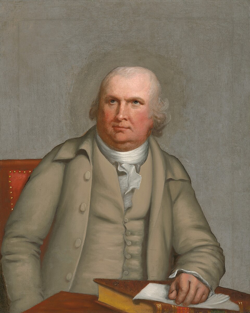 Portrait of Robert Morris, financier of the American Revolution